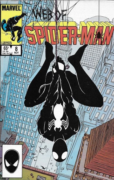 Spiderman Comic Covers, Charles Vess, Spiderman Comic Books, Marvel Comics Covers, Black Spiderman, Spectacular Spider Man, Comic Poster, Spiderman Artwork, Bd Comics