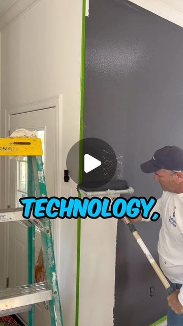 Jorge Yera on Instagram: "How to get sharp lines when painting accent walls?! 🧠 Check link in bio!

#accentwall #accentwallpainting #fyp #painting #paintingbusiness #frogtape #housepainting #painter #trending #shorts" Painting Accent Walls, Contemporary Wall Paint, Stairs Window, Painting Hacks, Trim Paint, Hall Flooring, Boo Thang, Paint Tips, Accent Wall Paint