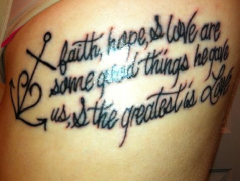 Cross heart Anchor tattoo. Alan Jackson quote. Ribs tattoo. Alan Jackson Tattoo, Alan Jackson Quotes, Country Song Tattoos, Anchor Heart Tattoo, Rib Tattoo Quotes, Ribs Tattoo, Tattoo Ribs, Song Tattoos, Foot Tattoos For Women