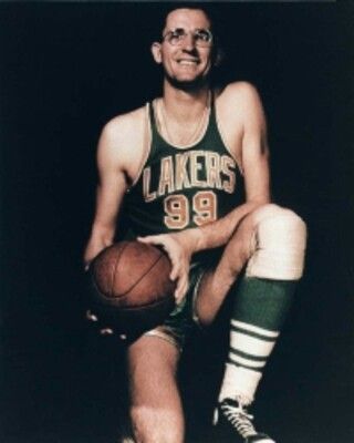 30. George Mikan, C, Minneapolis Lakers George Mikan, Burning Desire, Basketball Is Life, Basketball Socks, Basketball Legends, Nba News, Basketball Pictures, Basketball Games, Sports Stars