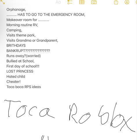 Toca boca RP Toca Rp Idea, Toca Boca Rp Ideas List, Toca Boca Rp Ideas, Rp Names Ideas, Rp Names, Toca Ideas, Rp Ideas, Names Ideas, Toca Life