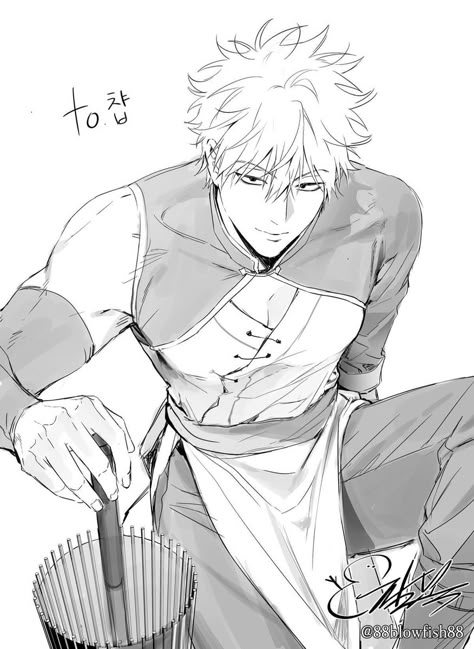 Gintoki Katsura, Gintoki X Hijikata, Gintama Fanart, Gintama Gintoki, Gintoki Sakata, Sakata Gintoki, Gin Tama, 캐릭터 드로잉, Danganronpa Characters