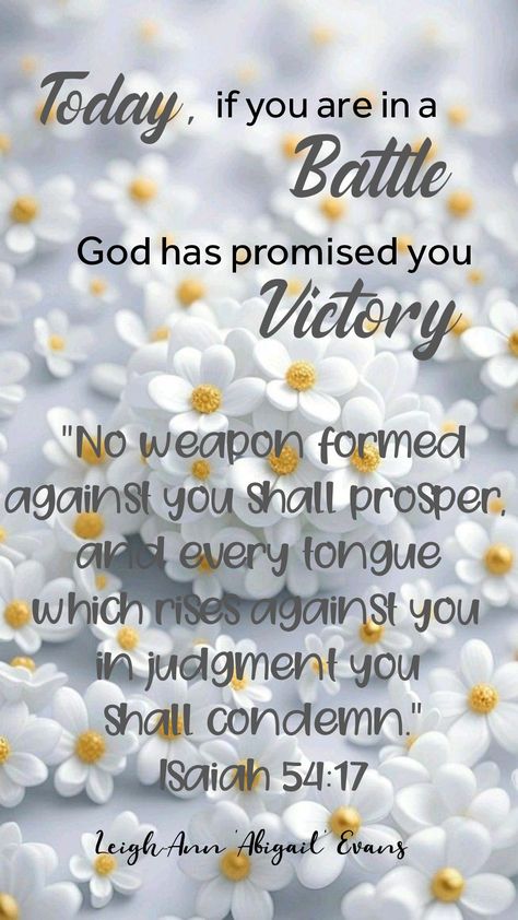 Isaiah 54:17 inspiration encouragement Isaiah 45:22, Isaiah 54:17, Isaiah 6 8, Isaiah 54, Rise Against, Good Prayers, Inspirational Bible Quotes, Bible Inspiration, Holy Bible