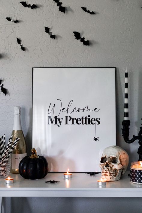 I Put A Spell On You Halloween Party, Spooky Housewarming Party, Drink Up Witches Party, Bachelorette Party Spooky, She Found Her Boo Party, Bougie Halloween Party, Last Meow Before The Vow Bachelorette, Spooky Bachelorette Party Decor, Ghouls Night Party