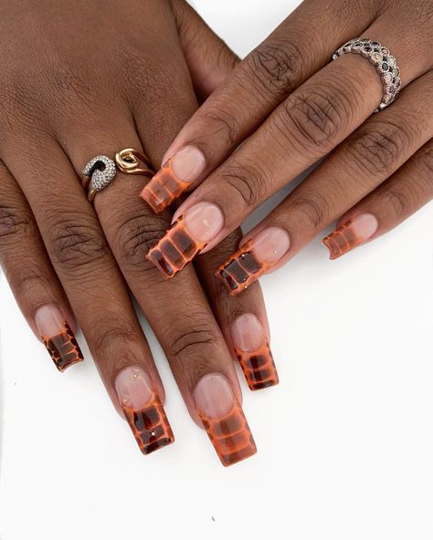 Bougie Nails, Brown Nail Art, Nail Appointment, Brown Nails Design, Beauty Nails Design, Drip Nails, Baddie Nails, Classy Acrylic Nails, Long Acrylic Nails Coffin