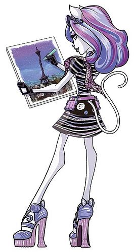 catrine sold out in stores Monster High Wiki, Catrine Demew, History Cartoon, Pink Streaks, Arte Monster High, Collage Mural, Monster High Pictures, Arte Do Kawaii, Moster High