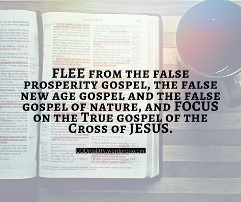 Prosperity Gospel False, Prosperity Gospel, Cross Of Jesus, Christian Gospel, Jesus On The Cross, Jesus Quotes, The Cross, Faith Quotes, New Age