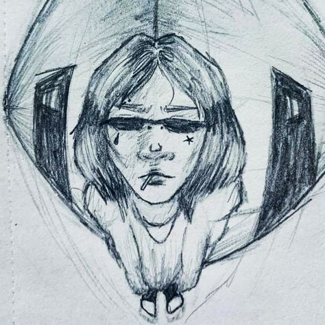 .5 Drawing Perspective, Fisheye Sketch Aesthetic, Fish Eye Lense Drawings, Fish Eye View Drawing, Fish Bowl Perspective Drawing, Fisheye Tutorial, Fish Eye Pov Drawing, Fish Eyes Drawing, Perspective Drawing Person