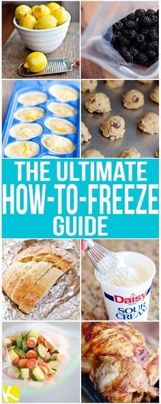 Freezing Food Guide, Freezable Meals, Freezer Meal Planning, Freezer Meal Prep, Frozen Veggies, Classic Kitchen, Food Saver, Food Info, The Krazy Coupon Lady