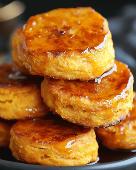 Sweet Potato Honey, Honey Biscuits, Potato Biscuits, Sweet Potato Biscuits, Recipes With Few Ingredients, Easy Bake, Biscuits Easy, Kitchen Smells, Golden Honey