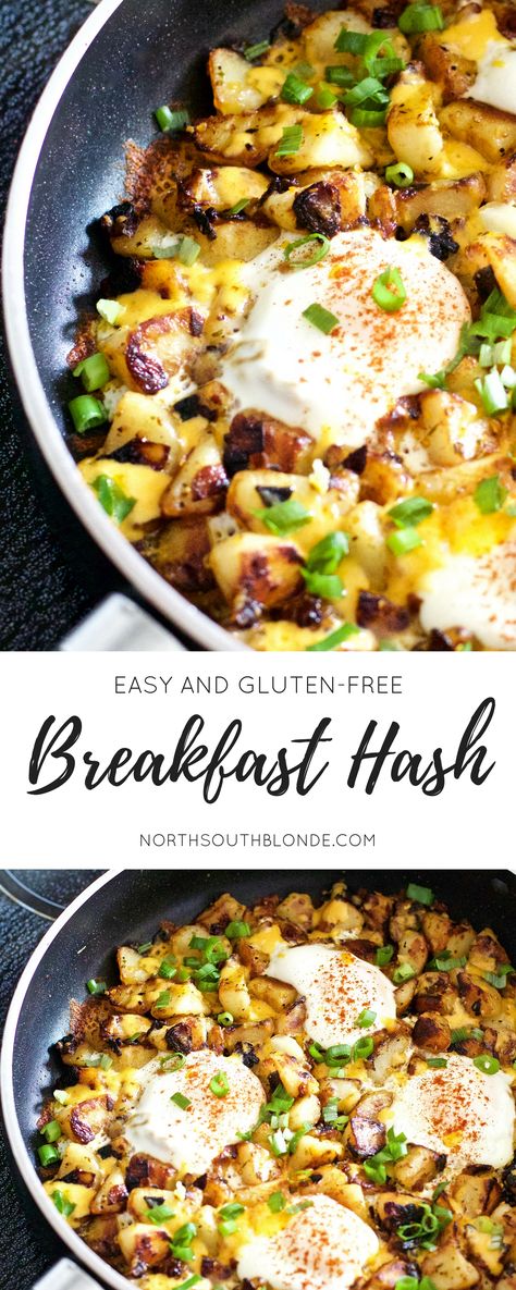 Breakfast Hash Recipes, Menu Sarapan Sehat, Hash Recipe, Eggs Breakfast, Gluten Free Breakfast, Breakfast Hash, Hash Browns, Gluten Free Breakfasts, Protein Breakfast