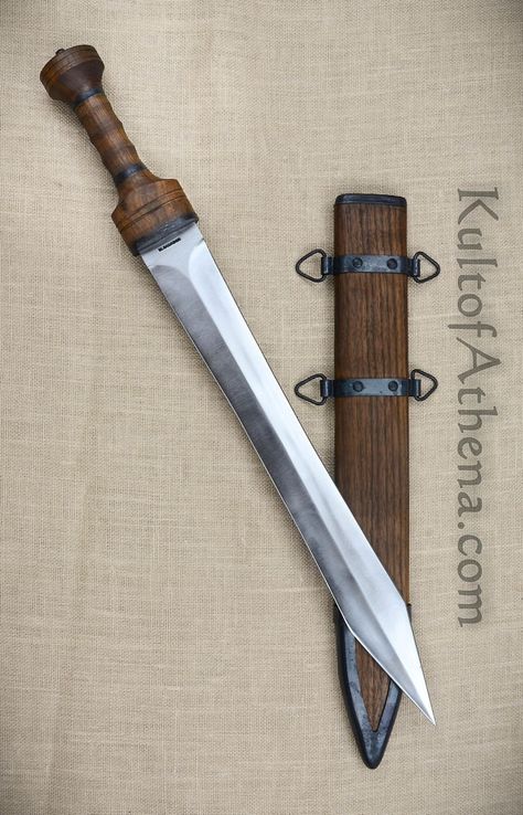 Roman Gladius, Types Of Swords, Ancient Warfare, The Guard, Cool Swords, Tai Chi, High Carbon Steel, Axes, Swords