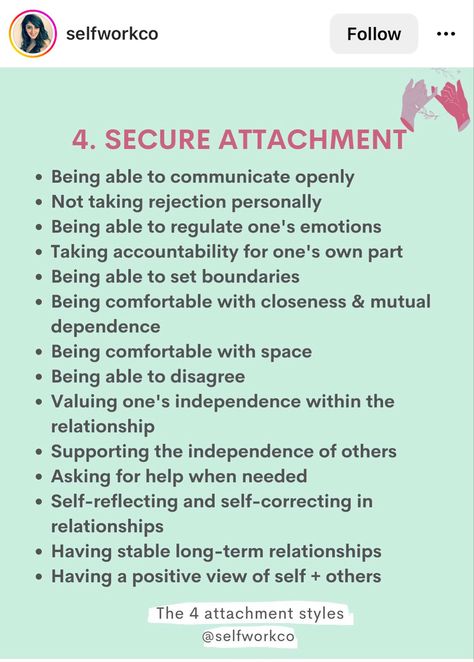 Attachment Theory Quotes, Secure Attachment Quotes, How To Become Securely Attached, How To Build Secure Attachment, Practicing Non Attachment, Love Without Attachment, Secure Attachment Style Relationships, How To Develop A Secure Attachment Style, Anxiously Attachment Healing