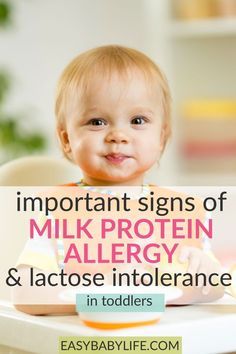 Dairy Intolerance Symptoms, Milk Allergy Baby, Toddler Allergies, Baby Constipation, Feeding Baby Solids, Cows Milk Protein Allergy, Gluten Intolerance Symptoms, Dairy Intolerance, Dairy Allergy