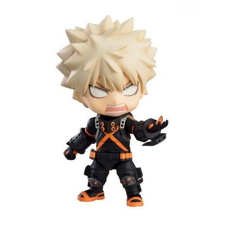 Katsuki Nendoroid, Todoroki And Izuku, Nendoroid Png, Movie World, Stealth Suit, Nendoroid Anime, Bakugou Manga, Hero World, Katsuki Bakugo