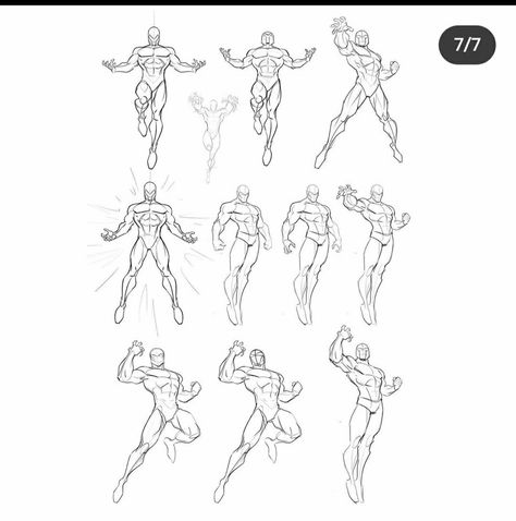 Power Up Reference, Drawing Hero Poses, Comic Action Poses, Male Poses Drawing Dynamic, Male Hero Pose Reference, Wrestling Reference Pose, Powerful Reference Pose, Iron Man Poses Reference, Hero Pose Drawing