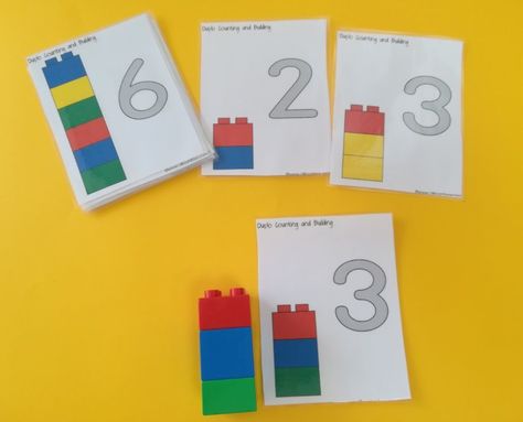 Blocks 0AA Teacch Material, Teacch Activities, Teacch Tasks, Math Patterns, Task Boxes, Colour Matching, Math Activities Preschool, Numeracy, Preschool Math