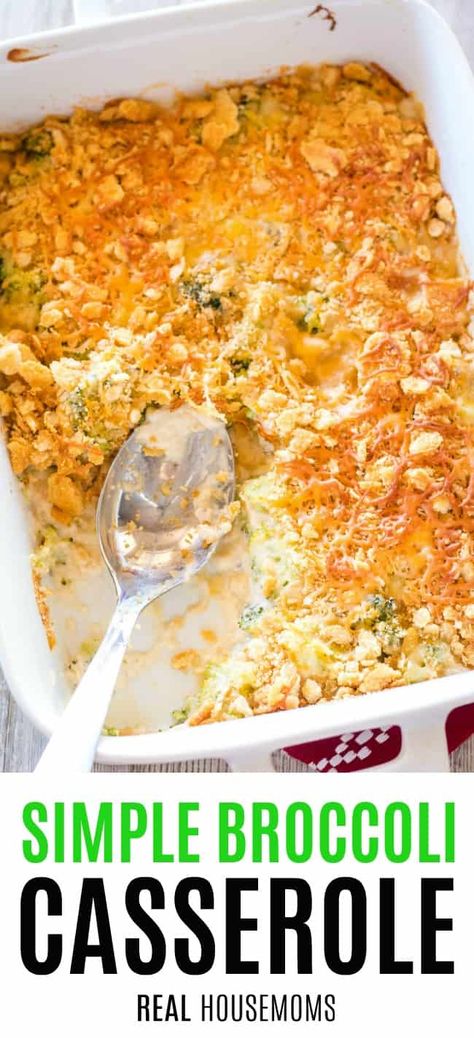 Brocoli Casserole Recipes, Fresh Broccoli Casserole, Broccoli Cheese Casserole Easy, Sauce For Broccoli, Easy Broccoli Casserole, Broccoli Cheese Casserole Recipe, Broccoli Cheddar Casserole, Broccoli Casserole Recipe, Cheesy Broccoli Casserole