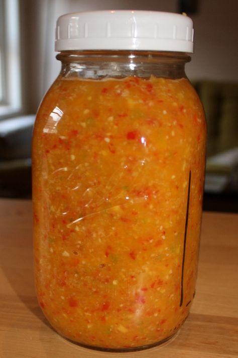 Fermented Mango, Fermented Hot Sauce Recipe, Hot Pepper Recipes, Relish Sauce, Pepper Sauce Recipe, Carribean Food, Homemade Hot Sauce, Habanero Hot Sauce, Hot Sauce Recipes