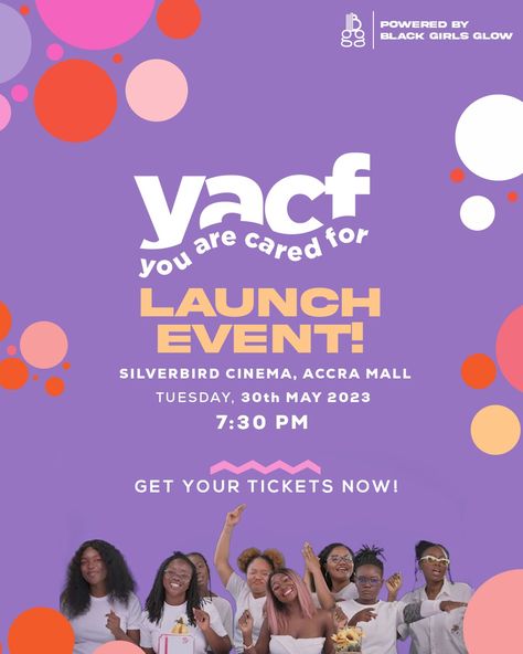 Designed for Black Girls Glow's You Are Cared For launch event. Event Launch Poster, New Product Launch Poster Design, Launch Event Poster, Real Estate Marketing Design, Event Poster Design, Graphic Design Tips, Launch Event, Event Poster, Canva Design