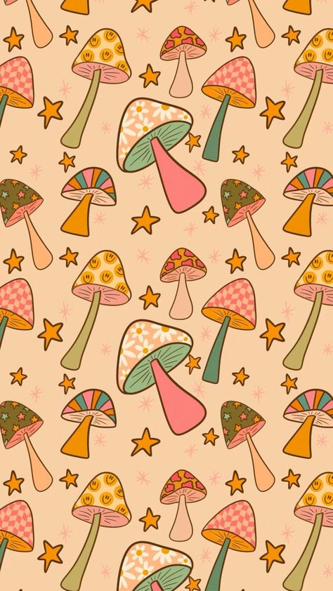 Cute Mushroom Iphone Wallpaper, Snail Wallpaper Aesthetic, Mushroom Desktop Wallpaper, Wall Collage Retro, Mushroom Wallpapers, Instagram Scrapbook, Wallpaper Iphone Pretty, Mushroom Background, Aesthetic Lana Del Rey