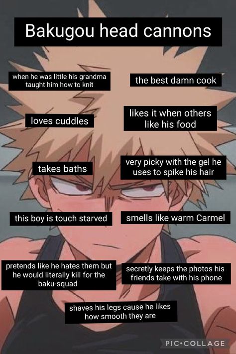 Bakugou Canon, Bakukiri Headcannons, If Bakugou Had A Crush On You, Katsuki Bakugou Quotes, Bakugo Head Cannons, Head Cannons Mha, Bakugo Soft Headcanons, Bakugou Pov, Princess Bakugou