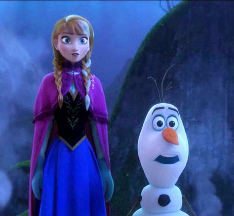 Disney Frozen Anna and Olaf #DisneyFrozen Disney Duos Characters, Anna And Olaf Wallpaper, Anna And Kristoff Matching Icons, Duo Disney, Else And Anna Frozen, Frozen Kristoff And Anna, Anna And Olaf, Disney Frozen Anna, Frozen Images