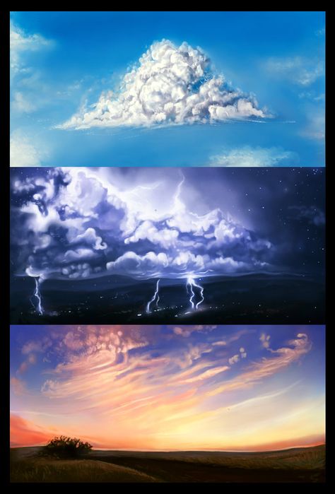 How to Paint Fluffy, Stormy, and Wispy Clouds in Photoshop Wispy Clouds, Shutter Speed Photography, Photography Cheat Sheets, Photoshop Collage, Action Photography, Beginner Photo Editing, Outdoors Tattoo, Photoshop For Photographers, Photo Editing Photoshop