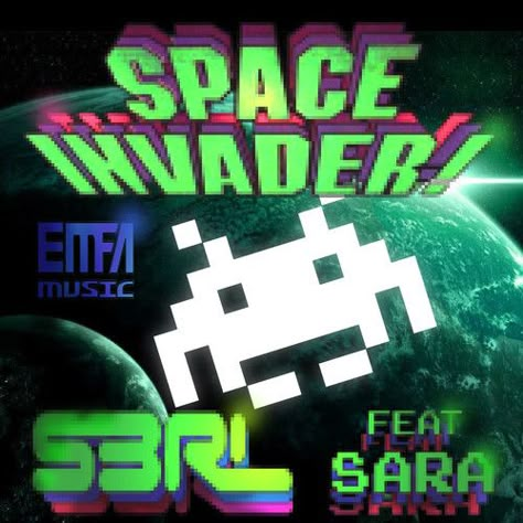 “Space Invader - S3RL feat Sara.” — S3RL (Jole Hughes) of Brisbane, Australia. S3rl Album Cover, Seth Burroughs, Dark Aero, Del Core, Space Invader, Scene Aesthetic, Aqua Teen Hunger Force, Kids Inspo, Aqua Teen