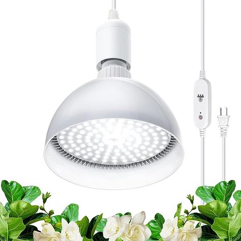 Led Grow Lights Plants, Indoor Plant Lights, Lights For Indoor Plants, Grow Light Bulbs, Plug In Pendant Light, Grow Lamps, Grow Lights For Plants, Hanging System, Led Down Lights