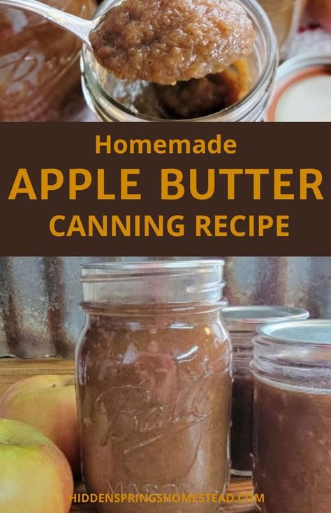 Apple Butter Stove Top, Apple Butter Recipe Stove Top, Stove Top Apple Butter, Amish Apple Butter Recipe, Recipe For Apple Butter, Easy Apple Butter Recipe, Apple Canning, Easy Apple Butter, Smell Like Fall