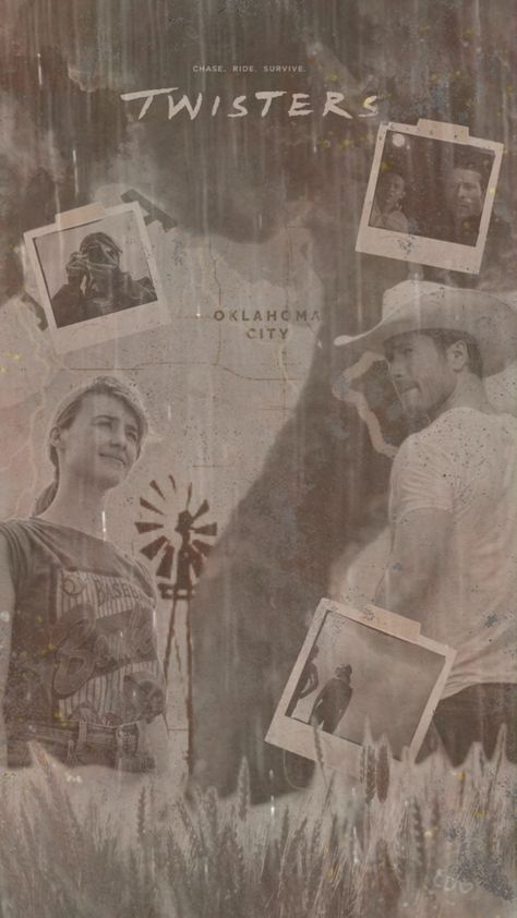 🌪️ #twisters #glenpowell #daisyedgarjones #movies #fyp #wallpaper #comp Twister The Movie, Tornado Pictures, Glenn Powell, Fav Movie, Glen Powell, Best Husband, Movie Scenes, Series Movies, Wall Collage