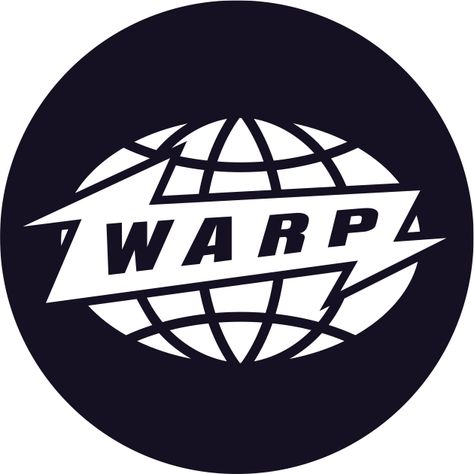 Warp Records Record Label Logo, Warp Records, Designers Republic, Desain Editorial, Music Logo, Music Labels, Logo Label, The Secret History, Shop Logo