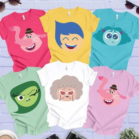 Inside Out Characters Costume, Inside Out 2 Shirt, Inside Out Group Matching, Inside Out 2 Family Party, Halloween Matching Costume Shirts x Halloween Collection From Snorider.  Disney Inside Out,  Inside Out costume,  disney shirt,  inside out 2,  feelings shirt,  emotions shirt,  Inside Out 2 Shirt, Core Memory Day,  emotion characters,  inside out shirt,  joy shirt,  Inside Out Character,  disney movie shirt ... Memory Day, Inside Out Costume, Matching Costume, Inside Out Characters, Core Memory, Halloween Matching, Group Matching, Disney Inside Out, Matching Costumes