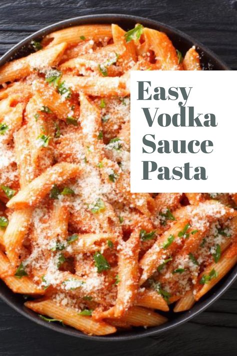 I’ve always loved trying new pasta dishes, and recently, I’ve discovered the delectable taste of vodka sauce pasta. A delicious blend of tomatoes, cream, and vodka creates a rich and luxurious sauce that leaves you craving more. This mouthwatering sauce is served over your choice of pasta, making it a truly versatile dish that can satisfy a variety of pasta preferences. Vodka Spaghetti Sauce, Jar Vodka Sauce Pasta, Vodka Cream Sauce Pasta, Pasta With Vodka Sauce Recipes, Vodka Sauce Pasta Recipe, Pasta A La Vodka, Easy Vodka Sauce, Recipe Using Tomatoes, Bow Tie Pasta Recipe