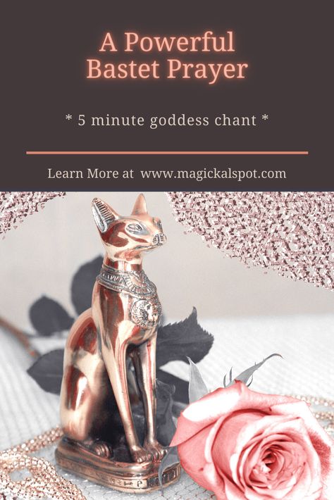 Bastet Worship, Bast Goddess, Obsession Spells, Goddess Worship, Bastet Goddess, Egyptian Cat Goddess, Goddess Bastet, Beginner Witch, Feminine Spirituality