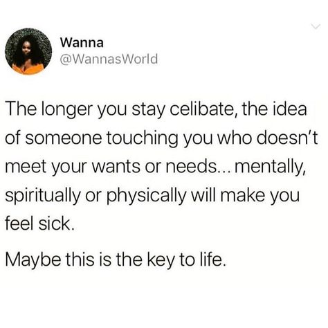 The Twins on Instagram: “Celibacy is a choice I made. Not willingly at first. It has allowed me to focus on ME and put my needs and wants first. Intimacy with my…” Celibate Quote, Psalms 23 4, Psalms 23, Save Your Soul, Needs And Wants, My Needs, Relationship Lessons, Focus On Me, Baddie Quotes