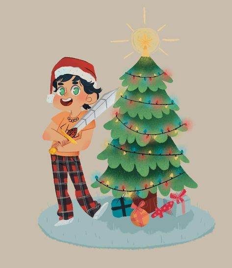 Christmas Percy Jackson Fanart, Pjo Christmas Wallpaper, Christmas Percy Jackson, Percy Jackson Christmas Fanart, Pjo Christmas Fanart, Percy Jackson Christmas Wallpaper, Percy Jackson Christmas, Pjo Christmas, Pjo Wallpapers