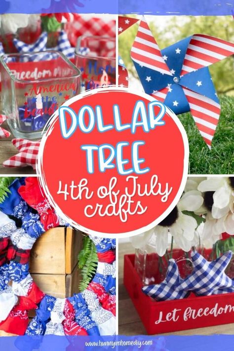 Cheap & Easy Dollar Tree 4th of July Crafts to Make at Home 4th Of July Crafts, Fourth Of July Crafts For Kids, Patriotic Centerpieces, Fourth Of July Decorations, 4th Of July Parade, 4th July Crafts, Look Festival, Fourth Of July Decor, Crafts For Seniors