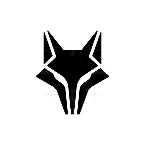 Skull Wolf Logo. Skull Wolf Logo Forsale. This creative logo boasts an unique elegant, modern, minimalist, and simple design. Its versatility allows it to be well-suited for a diverse range of businesses across various industries. Simple Logo Design Symbols, Wolf Logo Design Ideas, Werewolf Logo, Modern Logo Design Creative, Wolf Logo Design, Logo Ideas Design, Wolf Symbol, Wolf Icon, Fox Logo Design