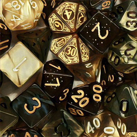 “You’re magical.” “Well, I’m the dungeon master I sure as hell should be.” I Hope, Gold, Black