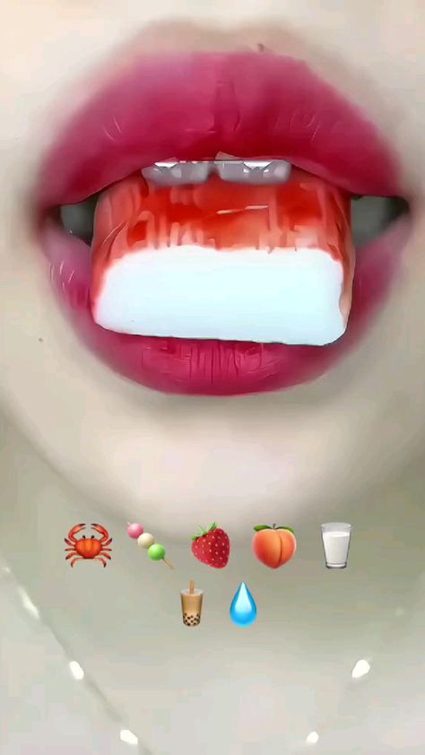 Slime Asmr Food, Kit Kat Cake, Candy Videos, Satisfying Eats, Cute Desktop Wallpaper, Satisfying Videos, Food Vids, Slime Asmr, Oddly Satisfying Videos