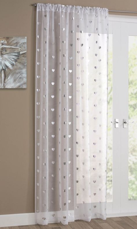 Voile Curtain Ideas, Voile Panels, Made To Measure Blinds, Net Curtains, Pastel House, Voile Curtains, Curtain Ideas, Lined Curtains, Colorful Curtains