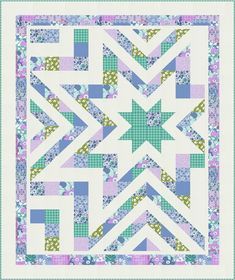 Quilt Modernen, The Quilt Show, Half Square Triangle Quilts, Star Struck, Starburst Pattern, Patriotic Quilts, Lap Quilts, Star Quilt Blocks, Strip Quilts