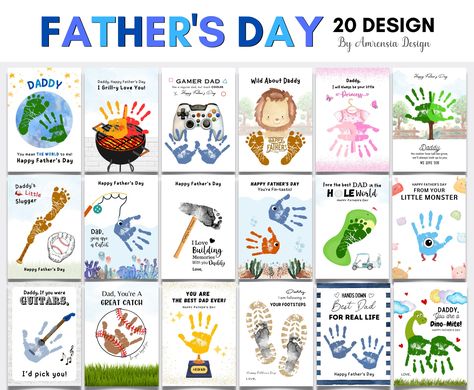 Fathers Day Questionnaire, All About My Dad, Footprint Keepsake, Fathers Day Art, Art Templates, Handprint Craft, Footprint Art, Dad Birthday Card, Baby Footprints