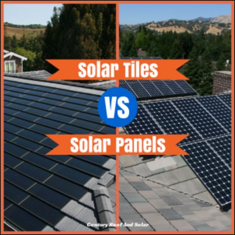 Solar Shingles vs. Solar Panels Solar Tiles, Solar Shingles, Alternative Energie, Solar Roof Tiles, Photovoltaic Cells, Solar Energy Panels, Solar Panels For Home, Solar Roof, Best Solar Panels