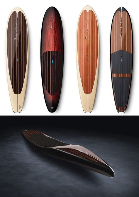 Wood Paddle Boards, Sup Stand Up Paddle, Wooden Surfboard, Wooden Paddle, Paddle Surfing, Sup Surf, Stand Up Paddle Board, Longboard Skateboard, Surfboard Design