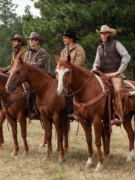 The 5th Season of Yellowstone premieres on November 13th on the Paramount Network. The episodes leave plenty wondering where they can get the incredible jackets they see on screen. Without official confirmation of where they came from, it can be hard to act on the aesthetic, even if you're interested — until now. This is our guide to the jackets you see on Yellowstone. Ranch Retreat, Dave Annable, Yellowstone Series, Luke Grimes, Cole Hauser, Yellow Things, Wilde Westen, Kevin Costner, Horse Pictures