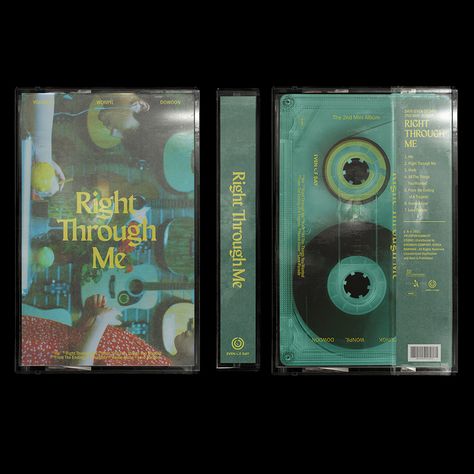 Tape Projects, Tape Design, Cd Design, Music Album Art, Flyer Design Layout, Packaging Tape, Tape Art, 카드 디자인, Album Cover Design