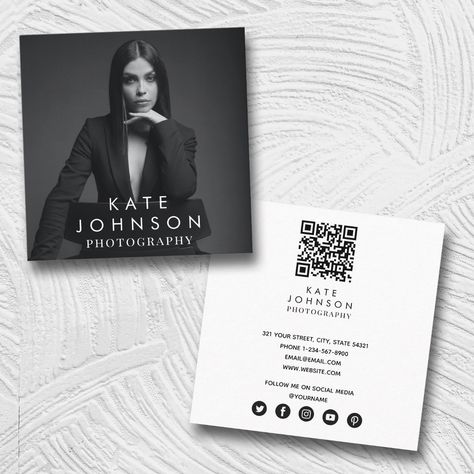 Photography Business Cards Ideas, Business Card With Photo, Business Card Photography, Photographer Graphic Design, Dancer Photo, White Business Card Design, Business Card Design Black, Photo Black White, Perfect Photography